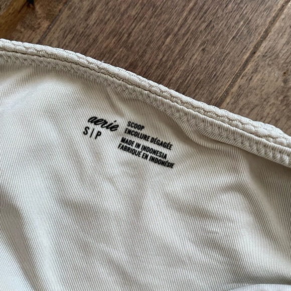 Aerie Scoop Neck Bikini Top | Size Small - Picture 5 of 6